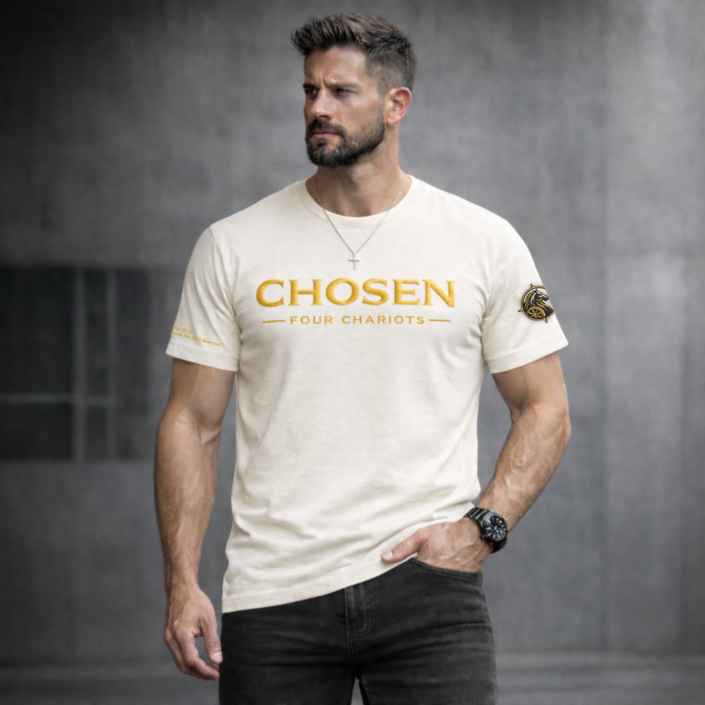 CHOSEN Tee on model