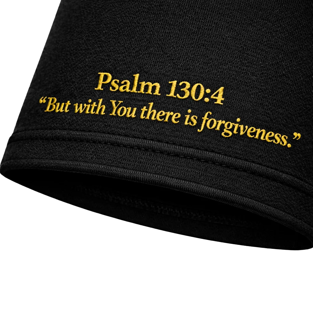 Sleeve scripture detail