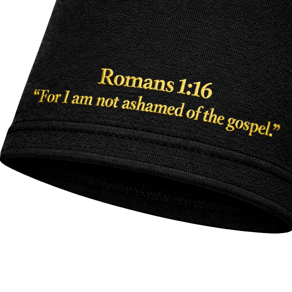 Sleeve scripture detail