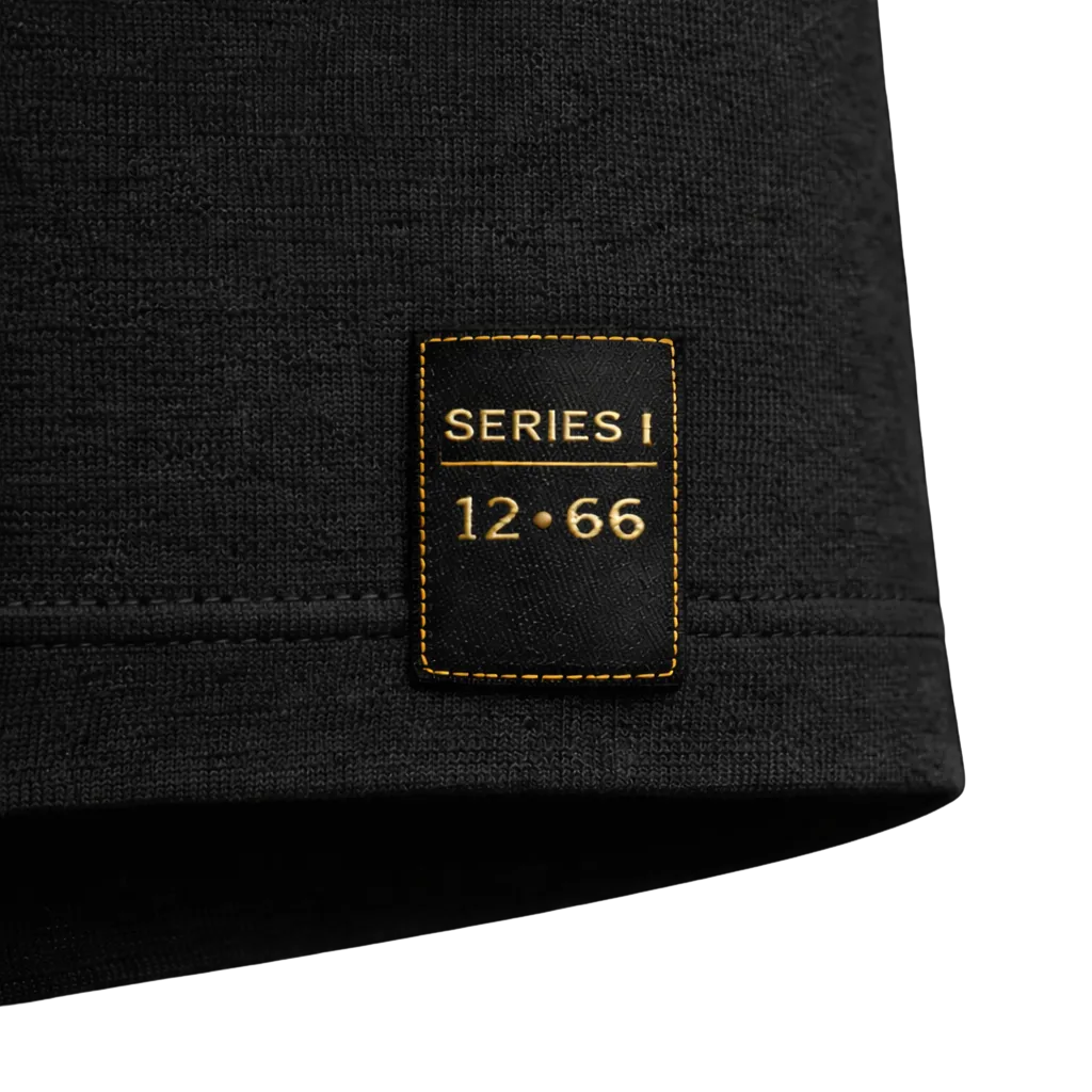 Exterior numbered label
