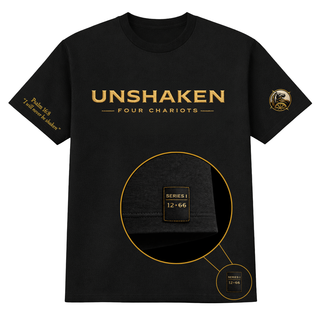 UNSHAKEN Tee - Black