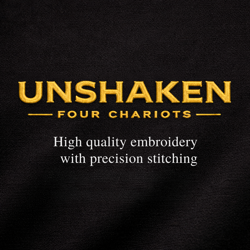 Chest embroidery close-up